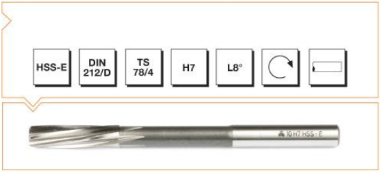 HSS-E DIN 212 Silindirik Saplı Makina Raybası